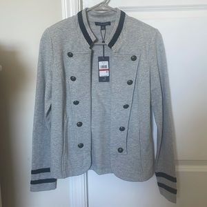 NWT Tommy Hilfiger Designer Blazer Gray XS